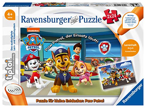 Ravensburger tiptoi Puzzle für kleine Entdecker: Paw Patrol